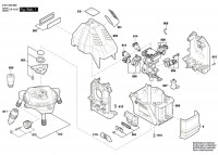 Bosch 3 601 K63 F00 Gll 5-50 X Laser Level / Eu Spare Parts